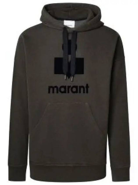 Miley Big Logo Hoodie Faded Black - ISABEL MARANT - BALAAN 2