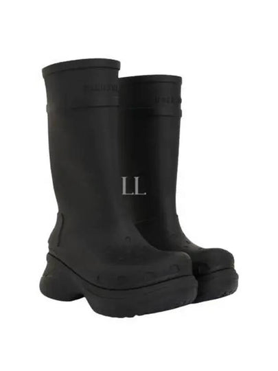 Crocs Rain Boots Black - BALENCIAGA - BALAAN 2