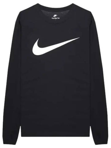 Men s Fran Icon Swoosh Long Sleeve T Shirt - NIKE - BALAAN 1