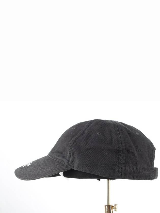 BB Icon Ball Cap Black L - BALENCIAGA - BALAAN 4