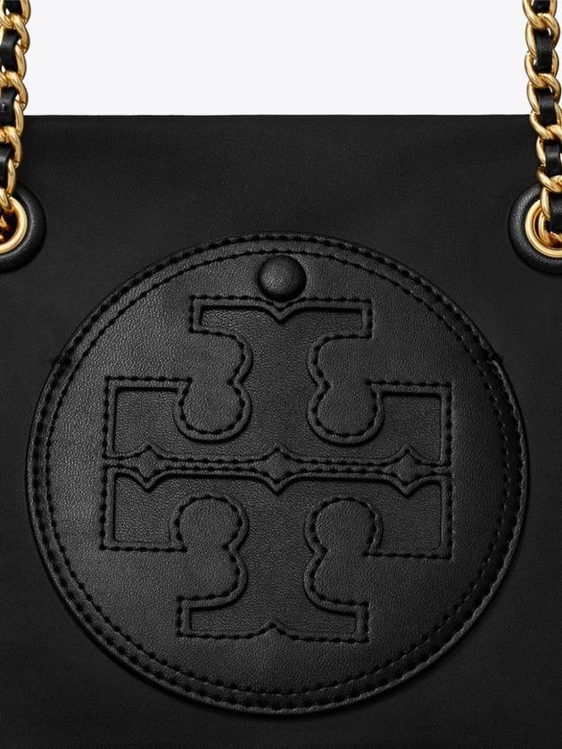 Women's Ella Nylon Tote Bag Black - TORY BURCH - BALAAN 3