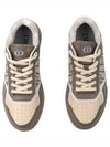 B27 Smooth Calfskin Low Top Sneakers Khaki Beige - DIOR - BALAAN 2