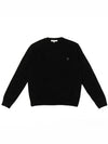 Fox Head Patch Regular Knit Top Black - MAISON KITSUNE - BALAAN 2