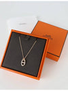 Small blue stone rose gold necklace H108615B 00 - HERMES - BALAAN 5