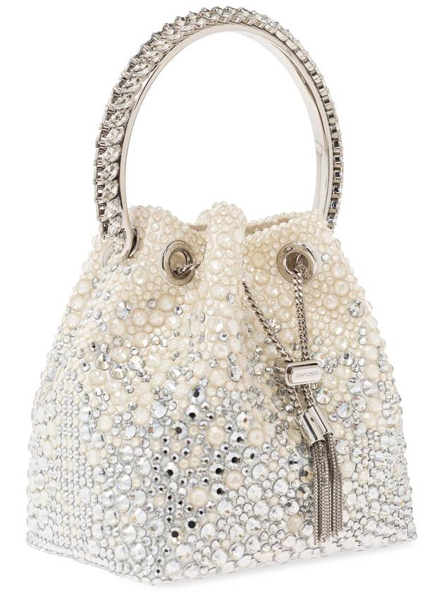 Jimmy Choo Handbag Bon Bon, Women's, Cream - JIMMY CHOO - BALAAN 4