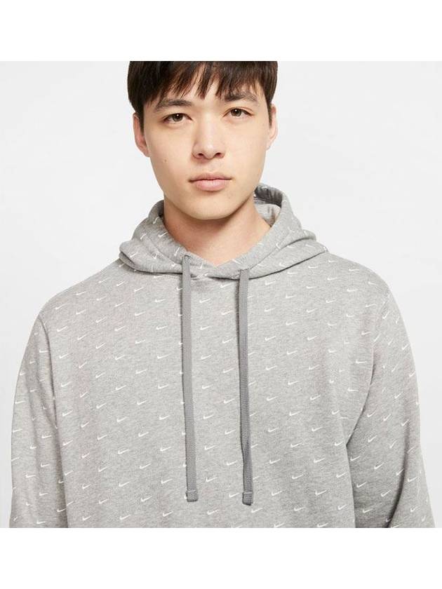 01CJ5406063Full logo mini wooshe hooded tshirtgray - NIKE - BALAAN 3