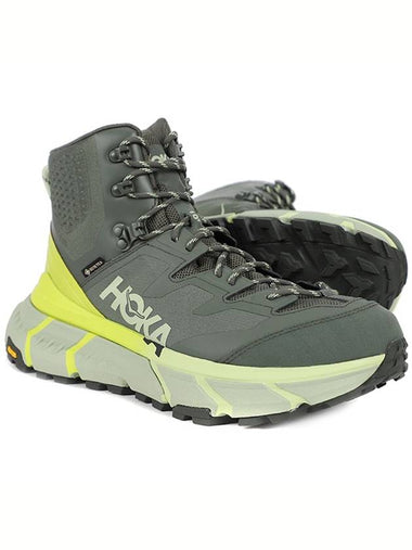 Tennine Hike GTX High Top Sneakers Green - HOKA ONE ONE - BALAAN 1