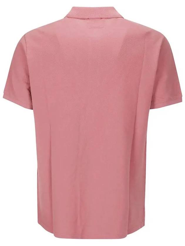 24/1 Piquet Resist Dyed Polo Shirt Pink - CP COMPANY - BALAAN 3