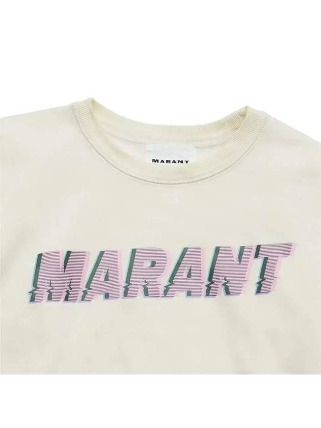 Marant logo embroidered sweatshirt 23PSW0011 FAA1M82E 90VA - ISABEL MARANT ETOILE - BALAAN 3