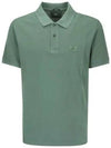 24/1 Piquet Resist Dyed Polo Shirt Green - CP COMPANY - BALAAN 2