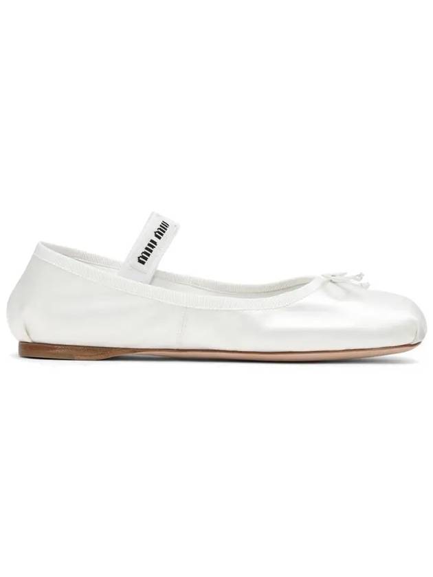 Satin Ballerinas White - MIU MIU - BALAAN 3