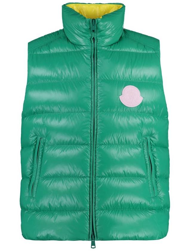 Men's Parke Down Vest Green - MONCLER - BALAAN 3