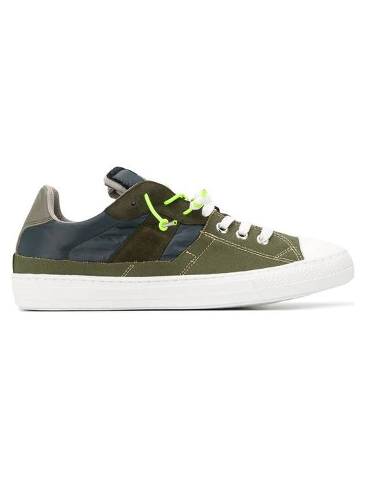 Men's Evolution Low Top Sneakers Green - MAISON MARGIELA - BALAAN 1