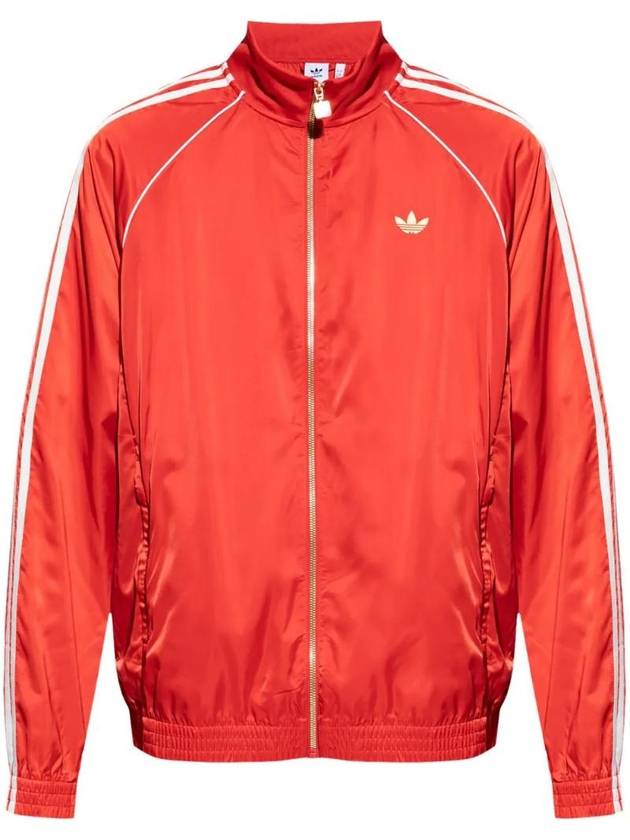 Logo Premium Track Jacket Red - ADIDAS - BALAAN 1