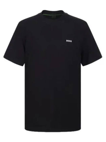 Boss Jersey Cotton Short Sleeve T Shirt Tee - HUGO BOSS - BALAAN 1