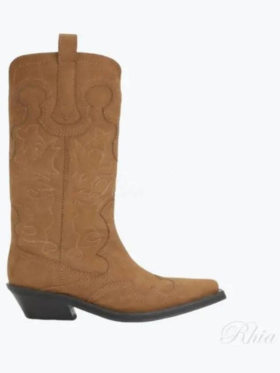 Boots S2742925 TOBACCO BROWN - GANNI - BALAAN 2