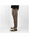 DU02D2371 RIG 34 Dark Shadow Porterville Creech Drawstring Jersey Pants - RICK OWENS - BALAAN 3