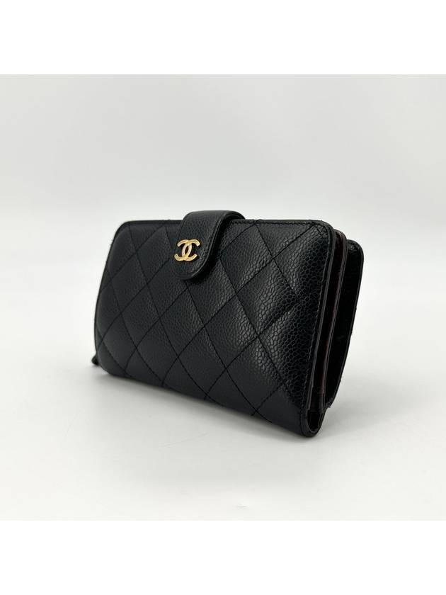 Classic Caviar Medium Wallet - CHANEL - BALAAN 3