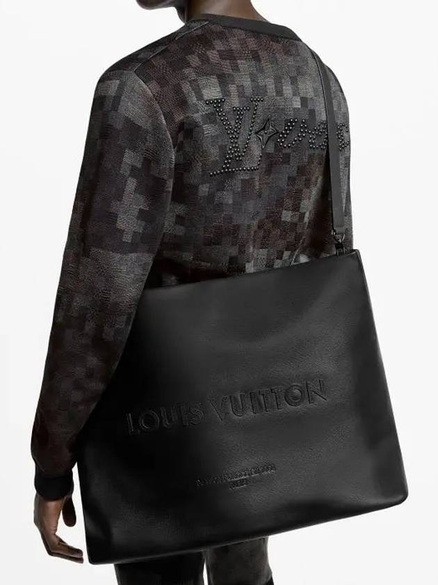 Shopper GM Tote Bag Black - LOUIS VUITTON - BALAAN 3