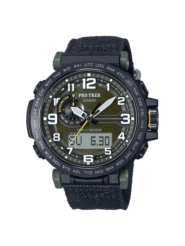 Pro Trek Watch Green Black - CASIO - BALAAN 1