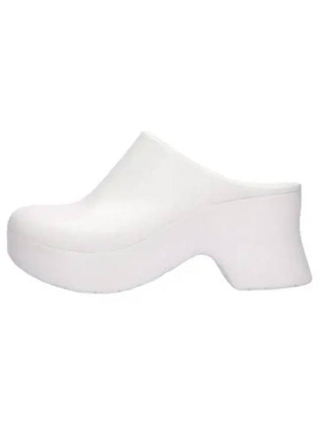 Terraform clog heel white sandals - LOEWE - BALAAN 1