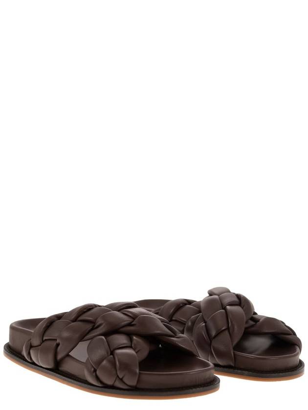 Mule Slippers ASD274A929 H137 1253 COFFEE - FABIANA FILIPPI - BALAAN 5