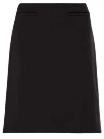 Luigia Wool A-Line Skirt Black - MAX MARA - BALAAN 2