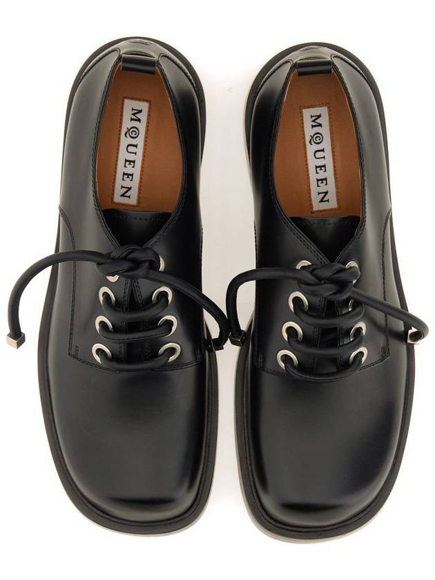 Leather Derby Black - ALEXANDER MCQUEEN - BALAAN 7