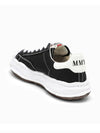 Blakey OG Sole Canvas Low Top Sneakers Black White - MAISON MIHARA YASUHIRO - BALAAN 6