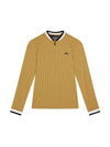 Leonor Mid Layer Long Sleeve T-Shirt Yellow - J.LINDEBERG - BALAAN 1