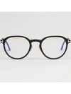 Eyewear Round Eyeglasses Black - TOM FORD - BALAAN 4