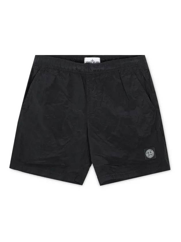 Nylon Metal Econyl Swim Shorts Black - STONE ISLAND - BALAAN 4