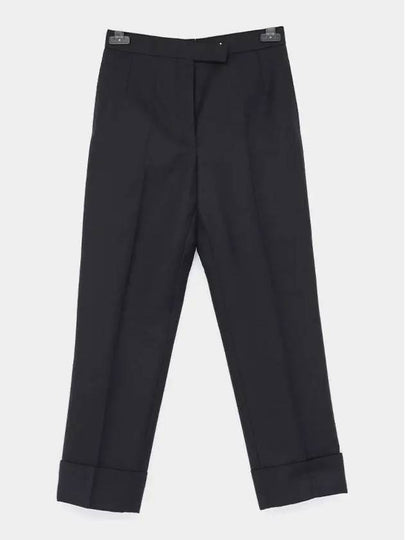 Classic Back Strap Straight Pants Navy - THOM BROWNE - BALAAN 2