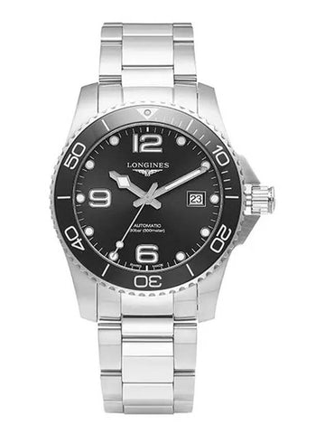 Automatic Steel Band Watch Silver - LONGINES - BALAAN 1