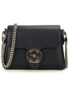 GG Interlocking Chain Mini Shoulder Bag Black - GUCCI - BALAAN 2