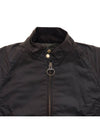 International Steve McQueen Merchant Wax Jacket Olive - BARBOUR - BALAAN 4