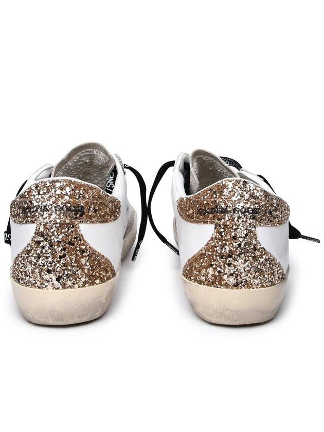 Super-Star Glittered Sneakers White - GOLDEN GOOSE - BALAAN 5