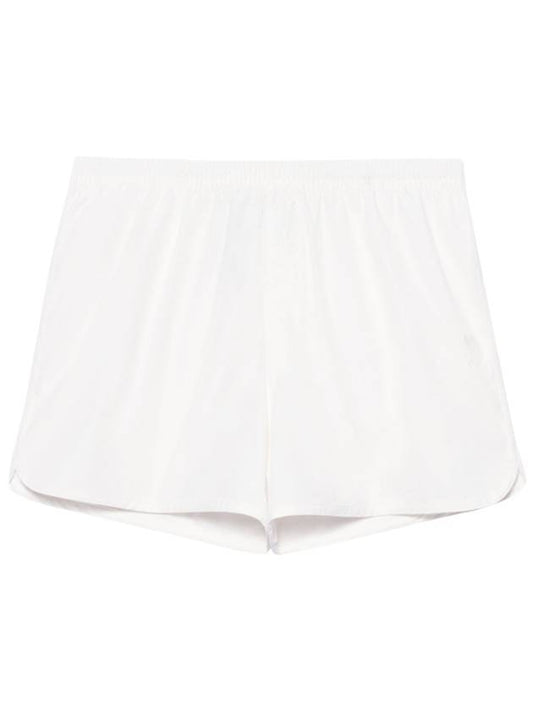 Men's Heart Logo Swim Short White - AMI - BALAAN 1