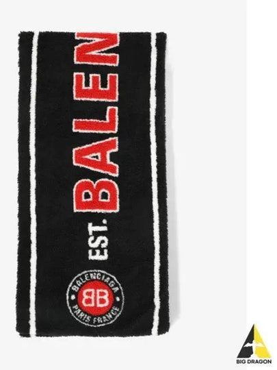 Maxi Soccer Muffler Black Red 7649634D3B91074 - BALENCIAGA - BALAAN 2