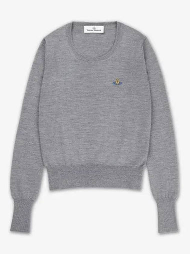 Bea Jumper Knit Top Grey - VIVIENNE WESTWOOD - BALAAN 1