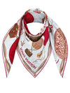 Up And Away Square 90 Scarf Red - LOUIS VUITTON - BALAAN 5