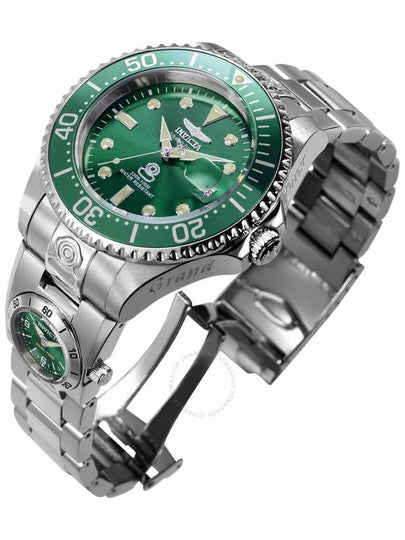 Invicta Pro Diver Date Automatic Green Dial Men's Watch 45811 - INVICTA - BALAAN 2