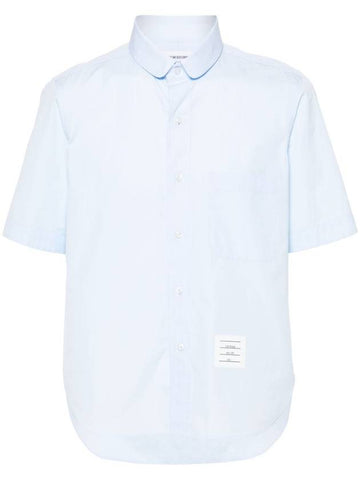 Thom Browne Shirts Clear Blue - THOM BROWNE - BALAAN 1