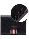 Envelope Card Wallet Black - THOM BROWNE - BALAAN 3