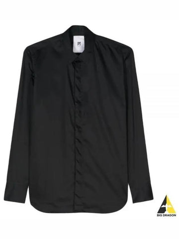 Pitty Torino TL6SIT030RTY01BB 0990 Hidden Button Shirt - PT TORINO - BALAAN 1