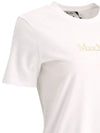 24SS QUIETO Metallic Logo TShirt 2419971011 001 - MAX MARA - BALAAN 4