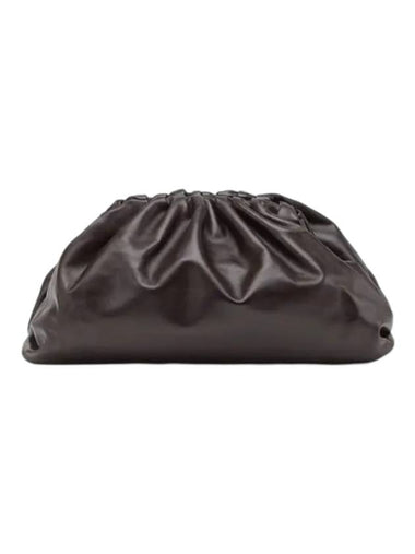 Nappa Pouch Dumpling Clutch Bag Fondente - BOTTEGA VENETA - BALAAN 1