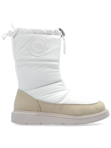 Canada Goose Snow Boots With Cypress Logo, Women's, White - CANADA GOOSE - BALAAN 1