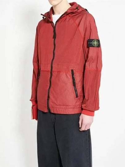 Nylon Metal Windbreaker Red - STONE ISLAND - BALAAN 2