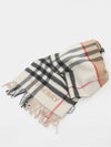 Contrast Check Cashmere Scarf Archive Beige - BURBERRY - BALAAN 3